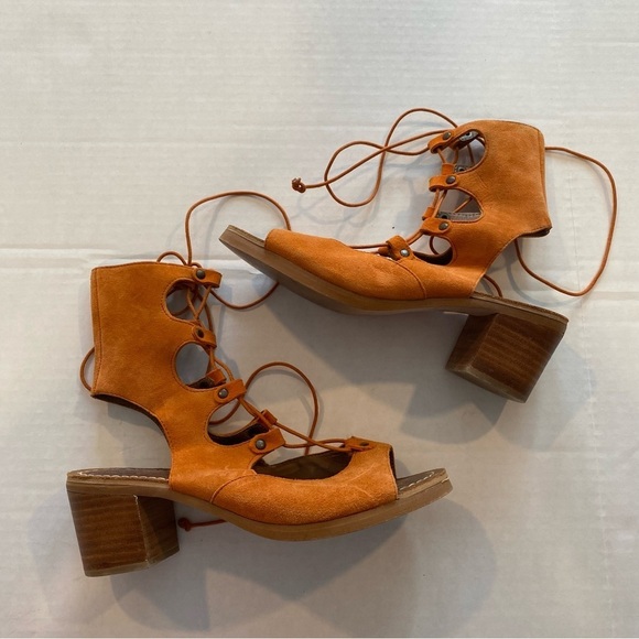 Matisse Expo Gladiator Style Chunky Heel Sandals - Picture 4 of 13
